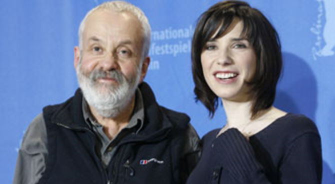 Mike Leigh e Sally Hawkins