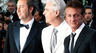 Festival di Cannes 2011 - Paolo Sorrentino, David Byrne e Sean Penn