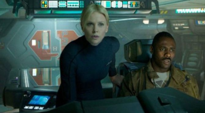 Prometheus - Charlize Theron e Idris Elba