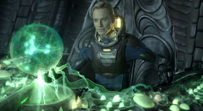 Prometheus - Michael Fassbender