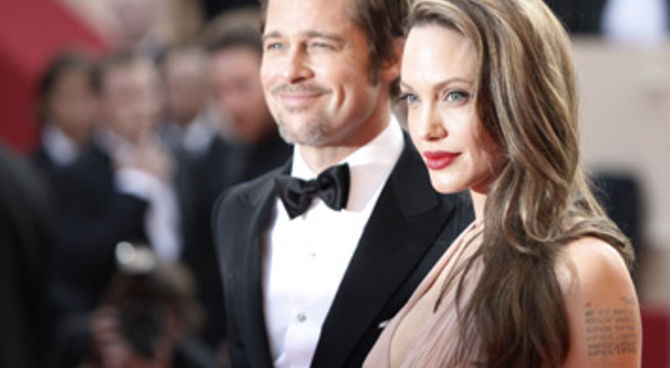 Brad Pitt e Angelia Jolie a Cannes