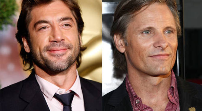Dark Tower - Javier Bardem e Viggo Mortensen