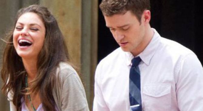 Mila Kunis e Justin Timberlake