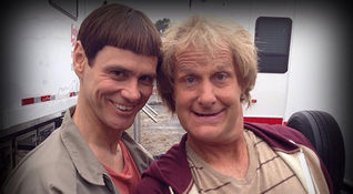 Dal set di Dumb and Dumber to
