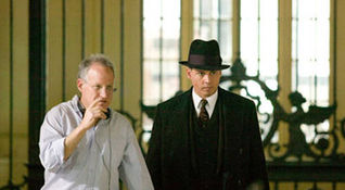 Nemico Pubblico - Il regista Michael Mann e Johnny Depp