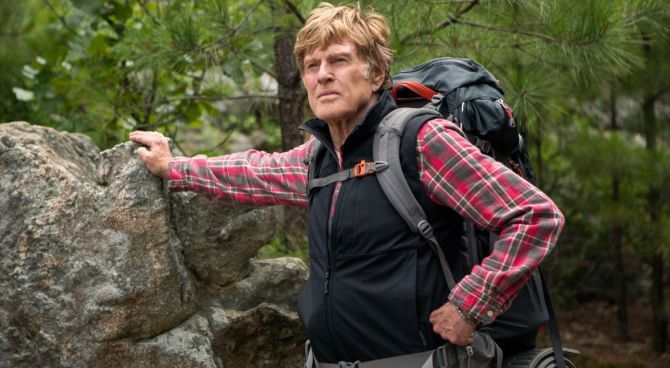 Robert Redford in A spasso nel bosco