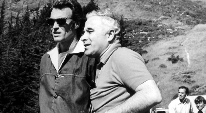 Clint Eastwood e Ted Post