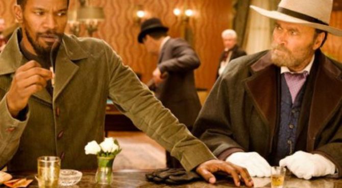 Django Unchained - Jamie Foxx e Franco Nero