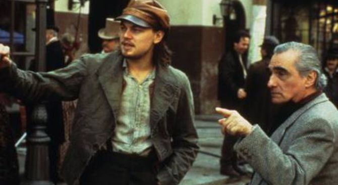 Gangs of New York - Leonardo DiCaprio e Martin Scorsese
