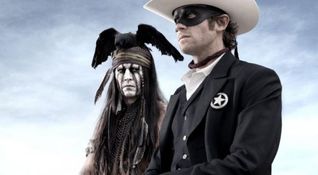 The Lone Ranger - Johnny Depp, Armie Hammer
