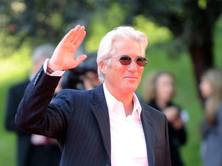 Richard Gere alla presentazione del film Hachiko