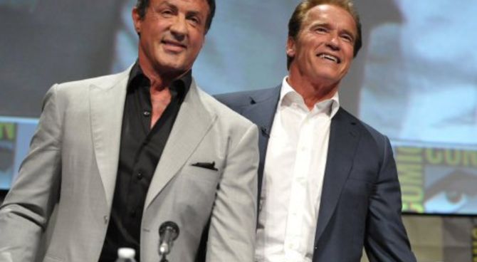 I mercenari 2 - Sylvester Stallone, Arnold Schwarzenegger