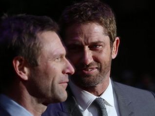Aaron Eckhart e Gerard Butler