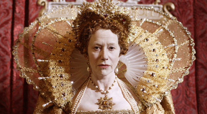 Helen Mirren in Elizabeth<br>
