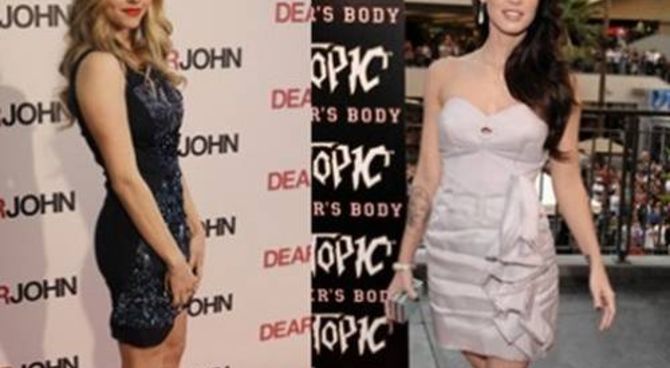 Rihanna, Amanda Seyfried, Megan Fox