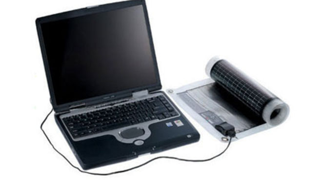 Solar Roll Laptop