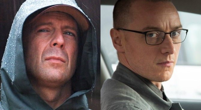 Bruce Willis, James McAvoy