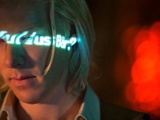 Benedict Cumberbatch e' Assange<br>