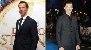 Benedict Cumberbatch e Tom Holland