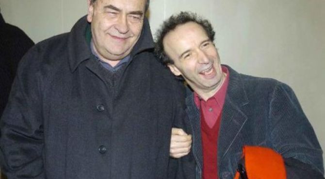 Giuseppe Bertolucci e Roberto Benigni