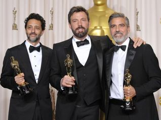 Grant Heslov, Ben Affleck, George Clooney