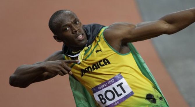 Usain Bolt , londra 2012