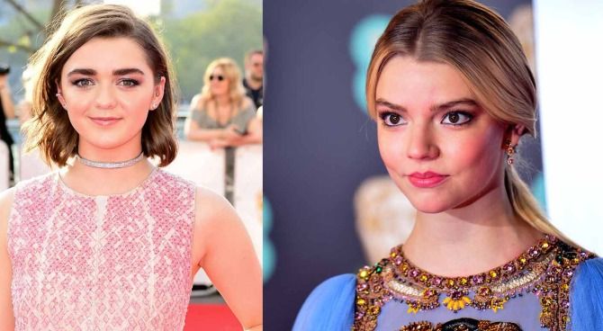 Maise Williams e Anya Taylor-Joy