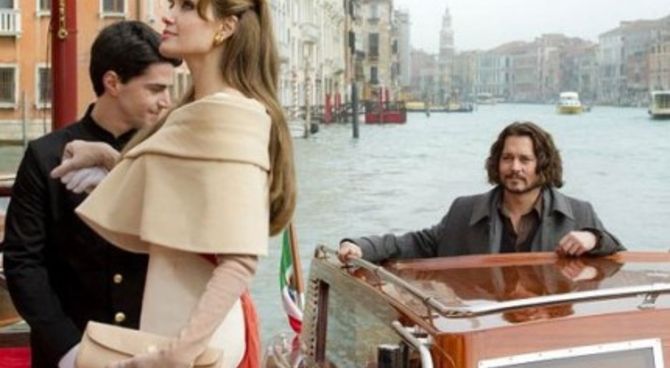 The Tourist - Angelina Jolie e Johnny Depp