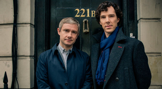 Martin Freeman e Benedict Cumberbatch