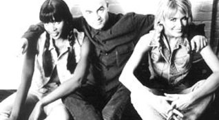 Raimondo Ciofani con Naomi Campbell e Claudia Schiffer