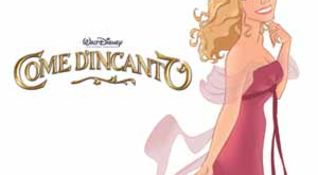 Antonella Clerici principessa per il film Disney "Come d'incanto"