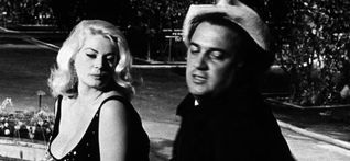 La dolce vita - Federico Fellini e Anita Ekberg