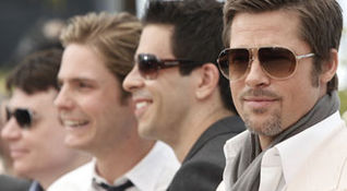 Il cast di Bastardi senza gloria a cannes
