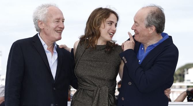 Luc Dardenne, Adele Haenel & Jean Pierre Dardenne