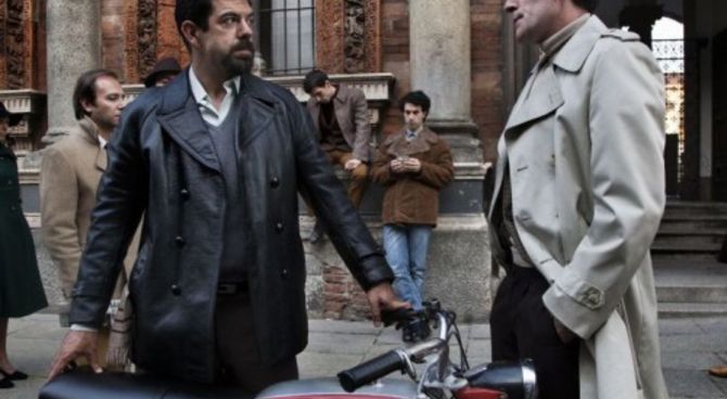 Romanzo di una strage - Pierfrancesco Favino e Valerio Mastandrea