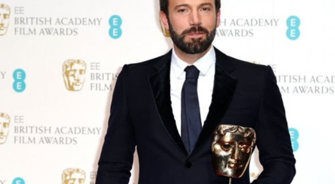 Ben Affleck ai Bafta 2013