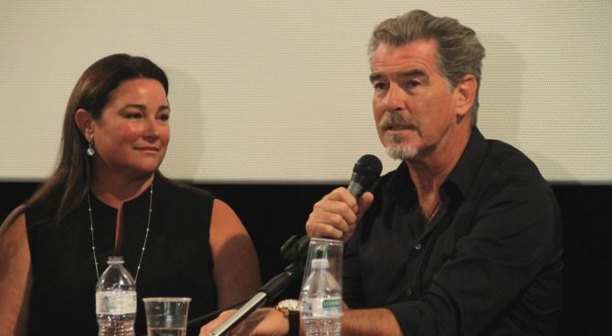 Pierce Brosnan e Keely Shaye Brosnan per Poisoning Paradise al Biografilm 2017