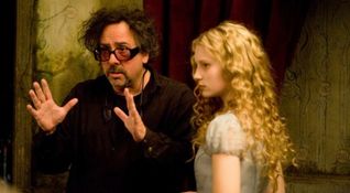 Alice in Wonderland - Tim Burton e Mia Wasikowska