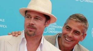 Pitt Clooney Venezia