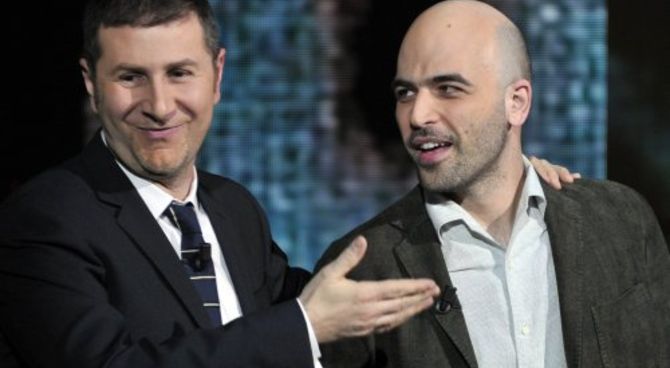 Fabio Fazio e Roberto Saviano