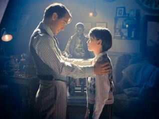 Hugo Cabret - Jude Law e Asa Butterfield