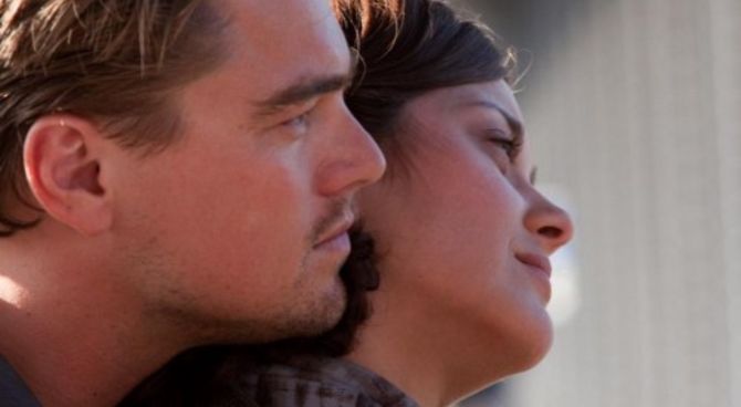 Inception - Leonardo DiCaprio e Marion Cotillard