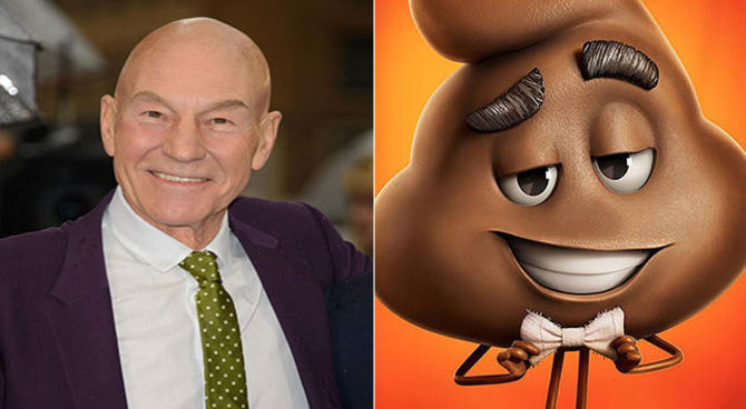 Sir Patrick Stewart e Poop