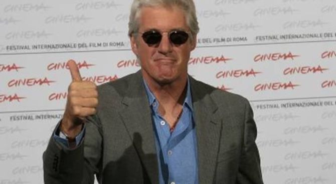 Richard Gere alla presentazione del film Hachiko
