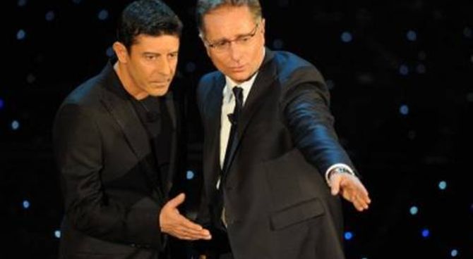 Paolo Bonolis e Luca Laurenti