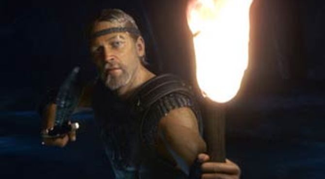 Immagine tratta dal film Beowulf di Robert Zemeckis