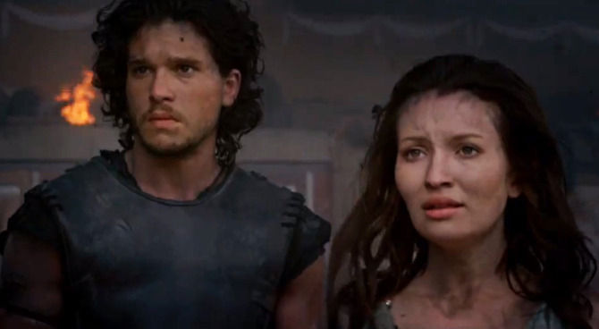 Pompeii - Kit Harington, Emily Browning