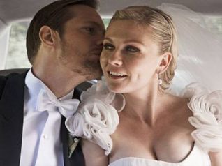 Melancholia - Kirsten Dunst e Alexander Skarsgård