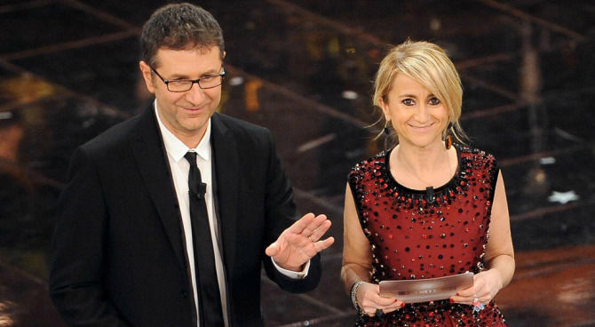 Fabio Fazio e Luciana Littizzetto