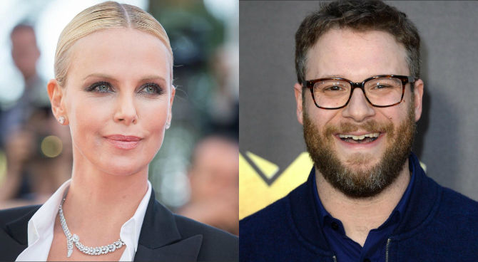 Charlize Theron e Seth Rogen